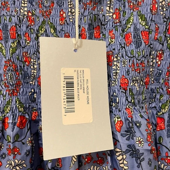 Hill house Swedish floral Ellie NWT XS - Picture 3 of 4